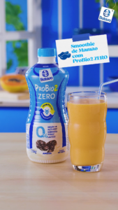Smoothie de Mamão e Laranja com ProBio2 Zero